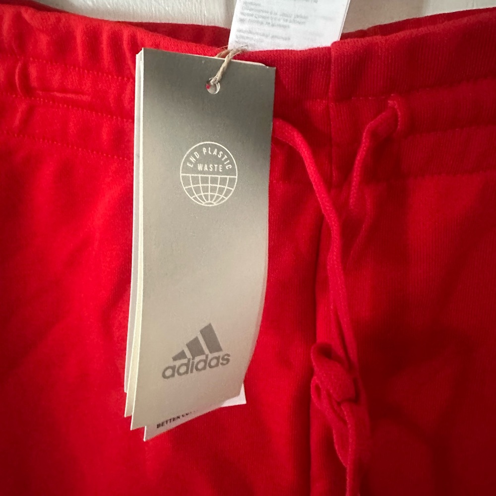 ADIDAS WOMEN’S AMERICANA SHORTS: LIMITED EDITION: RED: NWT: SZ XL - Picture 3 of 5
